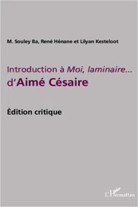 Introduction à Moi, laminaire... d'Aimé Césaire_cover