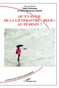 Qu'en est-il de la littérature "beur" au féminin ?_cover