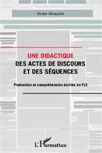 Une didactique des actes de discours et des séquences_cover