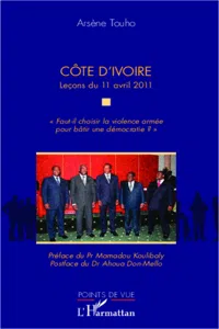 Côte d'Ivoire Leçons du 11 avril 2012_cover