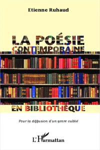 La poésie contemporaine en bibliothèque pour la diffusion d'un genre oublié_cover