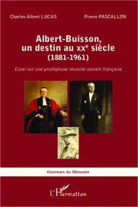 Albert-Buisson, un destin au XXe sicle_cover