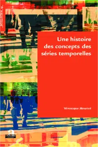 Une histoire des concepts des séries temporelles_cover