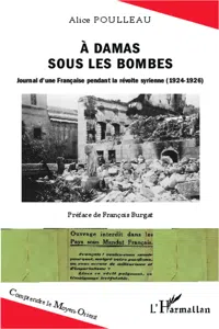 A Damas sous les bombes_cover