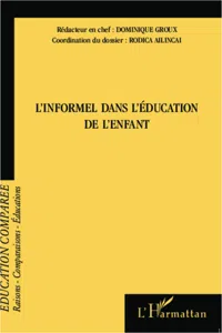 L'informel dans l'éducation de l'enfant_cover