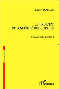 Le principe de sincérité budgétaire_cover