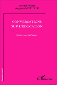 Conversations sur l'éducation_cover