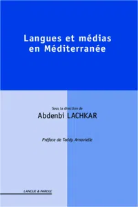 Langues et médias en Méditerranée_cover