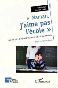 Maman, j'aime pas l'école_cover