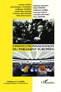 L'institutionnalisation du parlement européen_cover