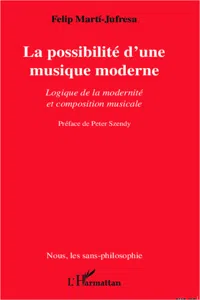 La possibilité d'une musique moderne_cover