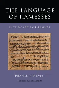 The Language of Ramesses_cover