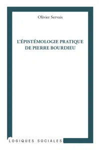 L'épistémologie pratique de Pierre Bourdieu_cover