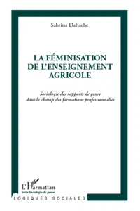 La féminisation de l'enseignement agricole_cover