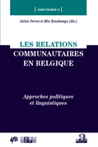 Les relations communautaires en Belgique_cover