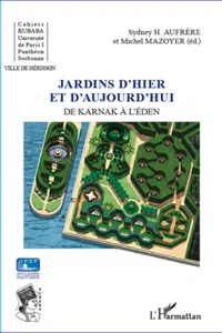 Jardins d'hier et d'aujourd'hui_cover