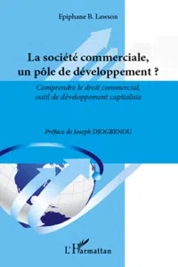 La société commerciale un pôle de développement ?_cover