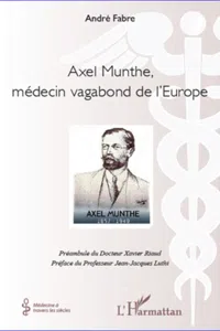 Axel Munthe, médecin vagabond de l'Europe_cover