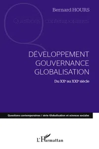 Développement gouvernance globalisation du XXe au XXIe siècle_cover