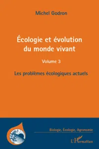 Ecologie et évolution du monde vivant_cover