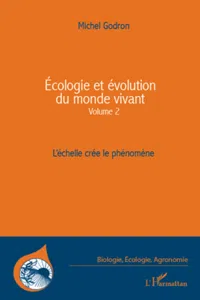 Ecologie et évolution du monde vivant_cover