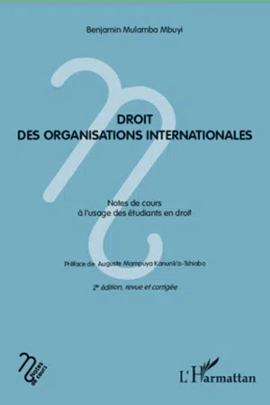 Droit des organisations internationales