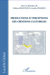 Productions et perceptions des créations culturelles_cover