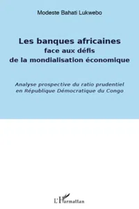 Banques africaines face aux défis de la mondialisation économique_cover