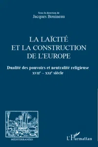 La laïcité et la construction de l'Europe_cover