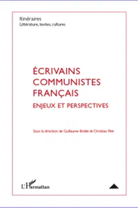 Ecrivains communistes français_cover