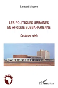 Les politiques urbaines en afrique subsaharienne_cover