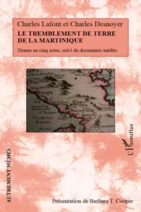 Le tremblement de terre de la Martinique_cover