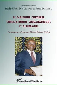 Le dialogue culturel entre Afrique subsaharienne et Allemagne_cover