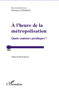 A l'heure de la métropolisation_cover