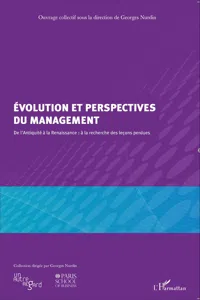 Evolution et perspectives du management_cover