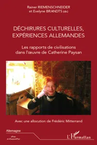 Déchirures culturelles, expériences allemandes_cover