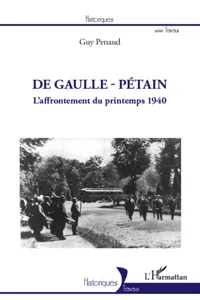 De Gaulle - Pétain_cover