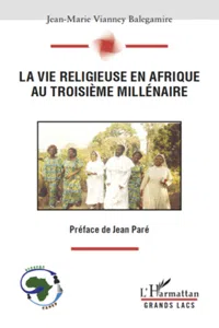 La vie religieuse en Afrique au troisième millénaire_cover