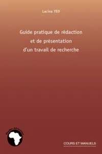 Guide pratique de rédaction et de présentation d'un travail de recherche_cover