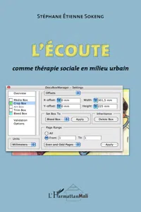 L'écoute comme thérapie sociale en milieu urbain_cover