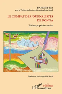 Le combat des journalistes de Donga_cover