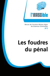 Les foudres du pénal_cover