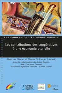 Les contributions des coopératives à une économie plurielle_cover