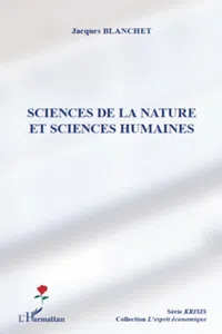 Sciences de la nature et sciences humaines_cover