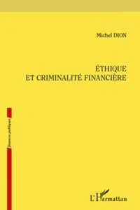 Ethique et criminalité financière_cover