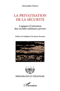 La privatisation de la sécurité_cover