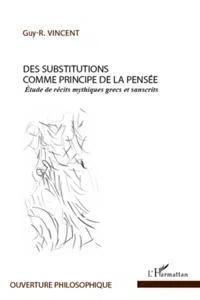 Des substitutions comme principe de la pensée_cover