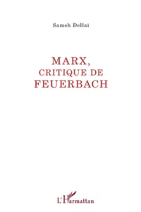 Marx, critique de Feuerbach_cover