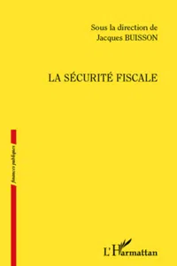 La sécurité fiscale_cover