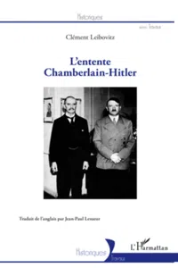 L'entente Chamberlain-Hitler_cover